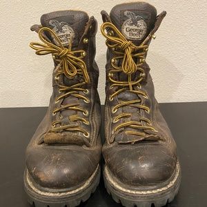 Georgia Boot Heritage 8” Logger Brown
